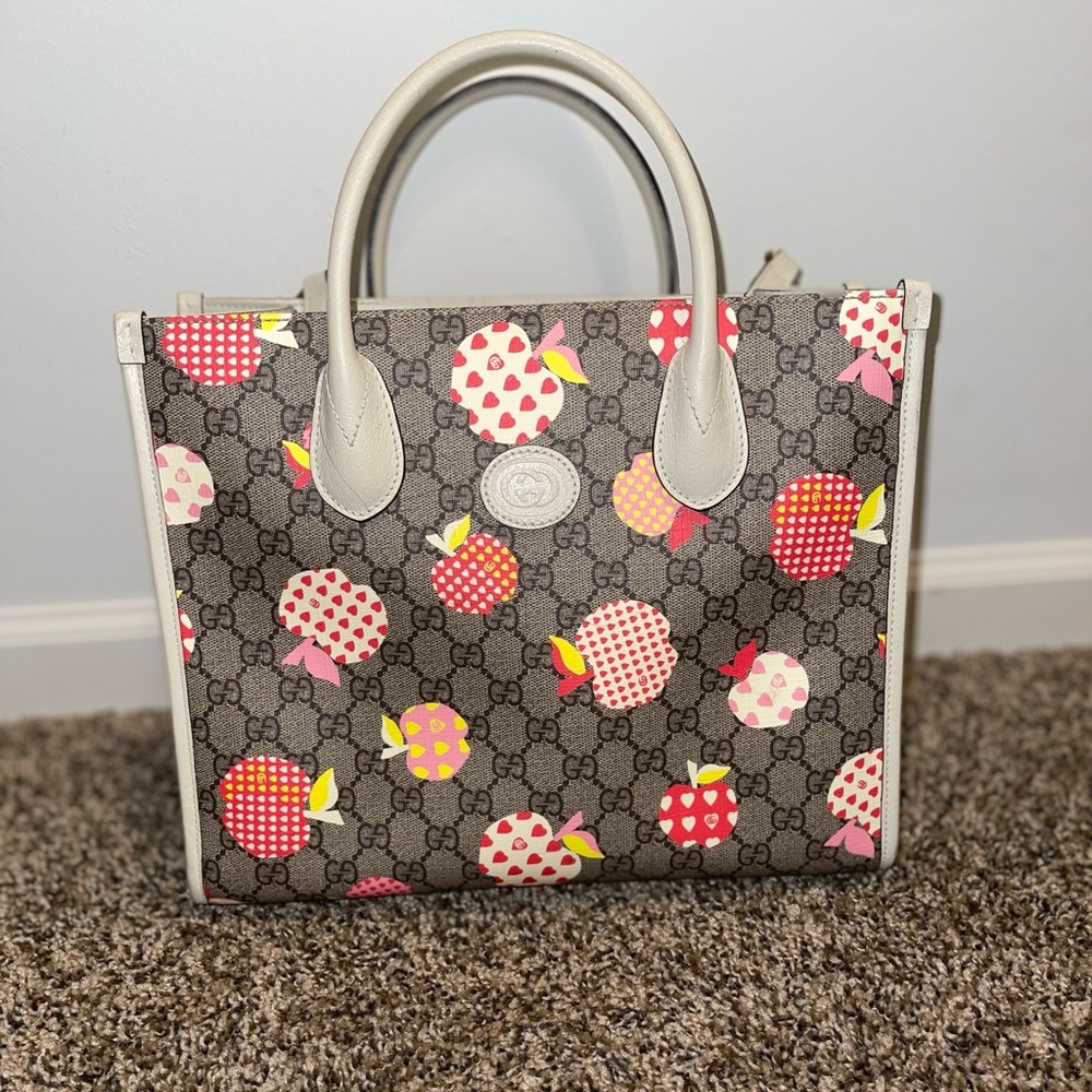 Gucci Les Pommes Small Tote